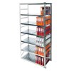 Archivní regál na šanony-2500x1500x600 mm-7 polic-přídavný
