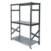 Kovový policový regál, 1576x1050x320 mm, 3 police, základní modul