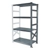 Kovový policový regál, 1576x1050x320 mm, 4 police, přídavný modul