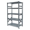 Kovový policový regál, 1840x1050x500 mm, 5 polic, základní modul