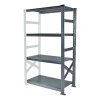 Kovový policový regál, 1840x900x400 mm, 4 police, přídavný modul
