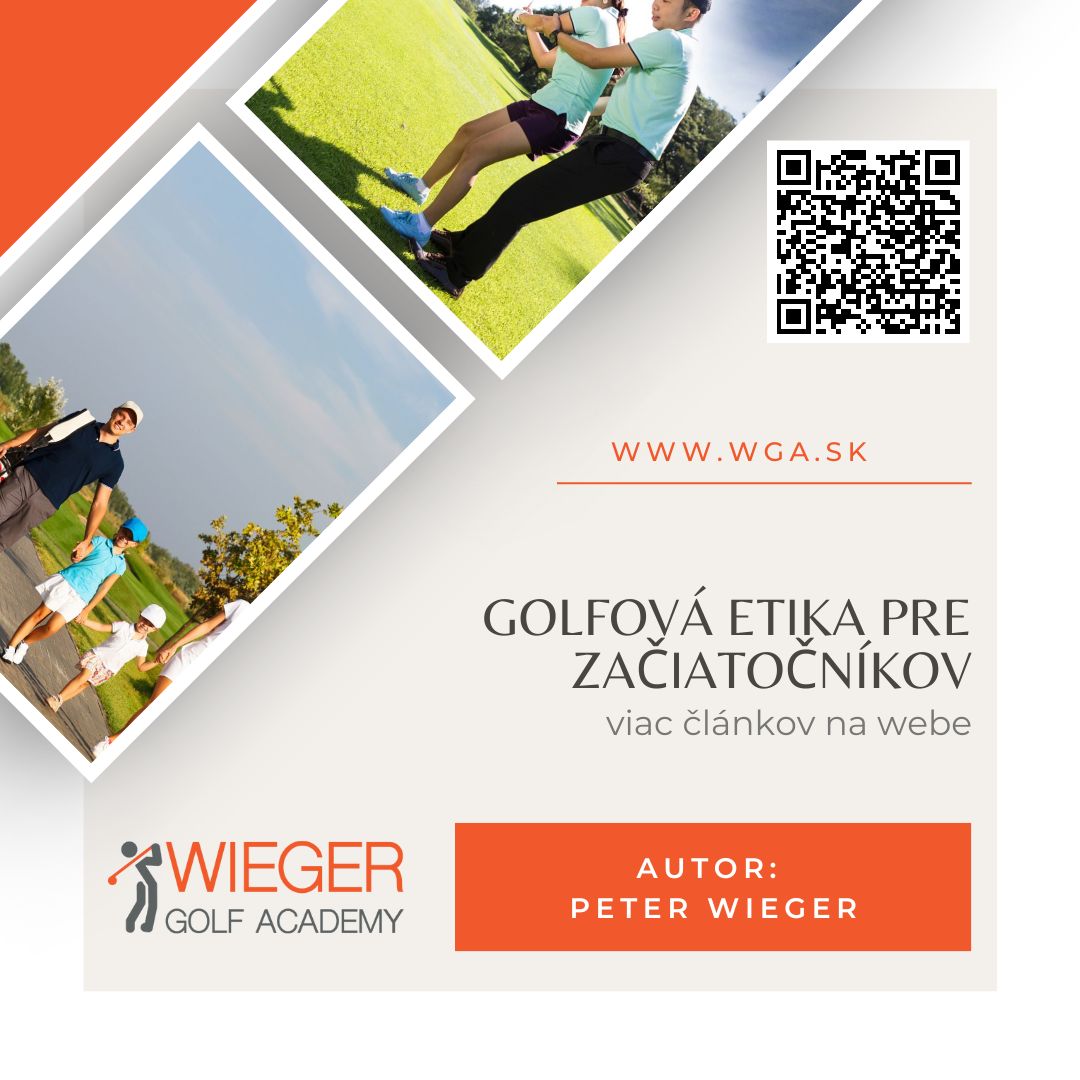 Golfová etika pre začiatočníkov