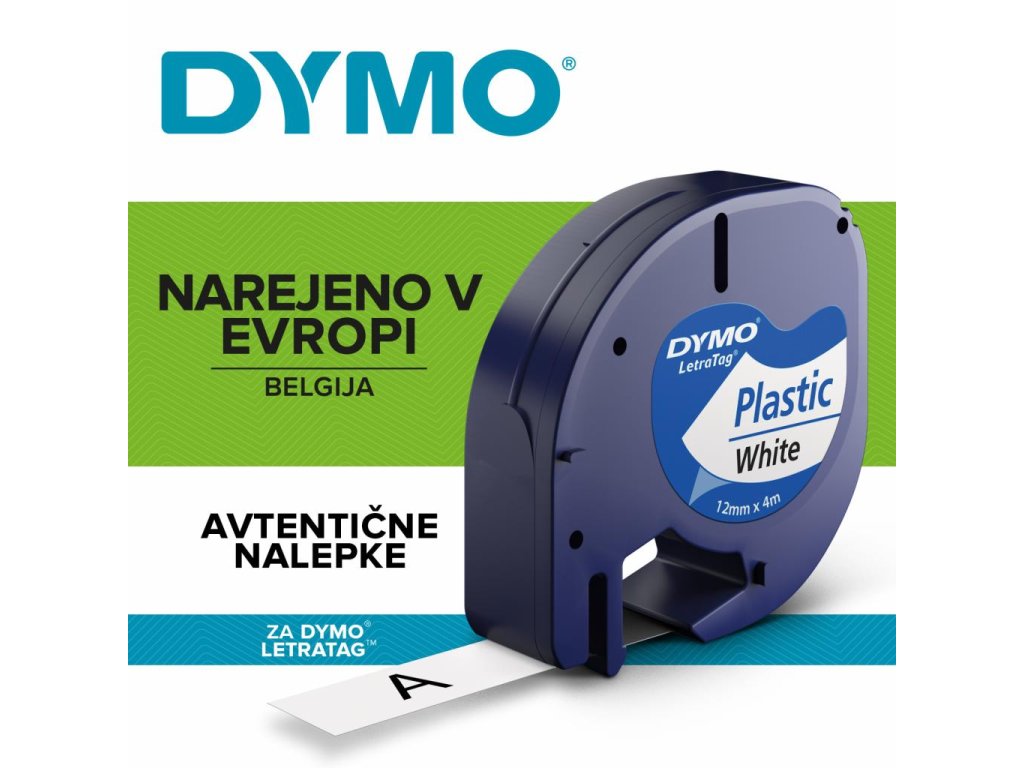 Páska Dymo pre Letratag biela plastová