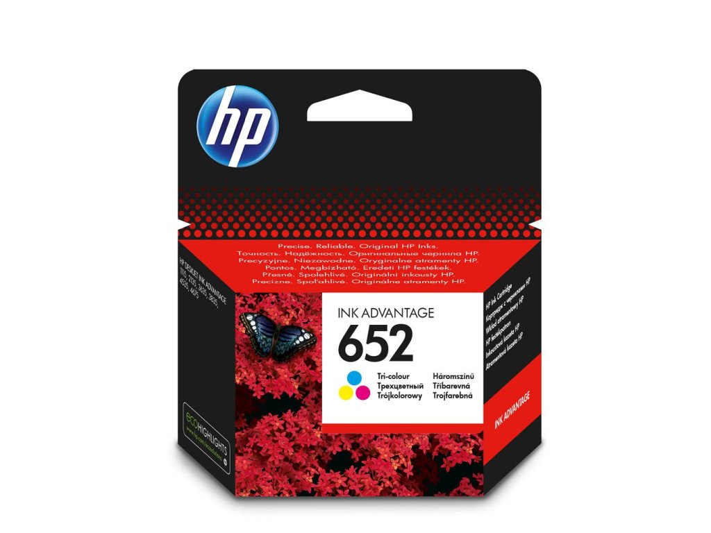 Atramentová náplň HP F6V24AE HP 652 color (200 str.) pre DeskJet Ink Advantage 1115/2135/3635/377