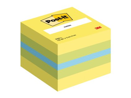 Samolepiaci bloček Post-it, 51 x 51 mm, mini, mix farieb