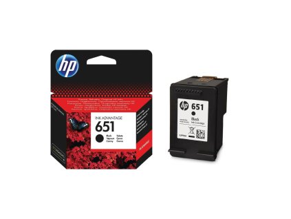 Atramentová náplň HP C2P10AE HP 651 black (600 str.) pre DeskJet Ink Advantage 5575/5645/OJ 202/252