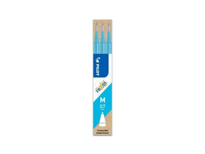 Náhradná náplň do gumovacieho rollera PILOT Frixion 0,7 mm svetlomodrá 3ks