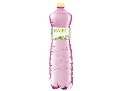 Pramenitá voda Rajec ochutená - bazový kvet nesýtená 6 x 1,5 ℓ