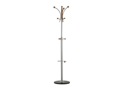 Podlahový vešiak Chris 31 x 182 x 31 cm, čerešňa