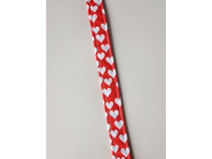 Vodítko HEARTS červená