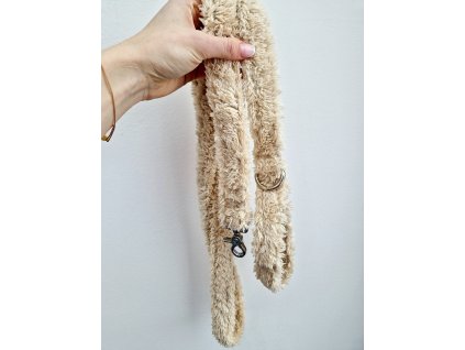 Vodítko TEDDY béžové 140/150 cm