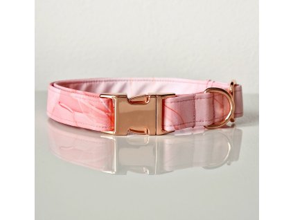 Obojek PINK MARBLE