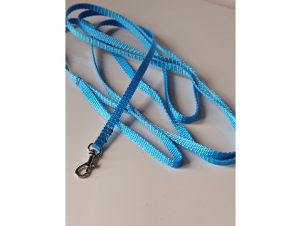 Stopovací vodítko pro štěňátka světle modré