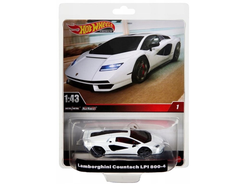Hot Wheels Premium 1:43 Lamborghini Countach LPI 800-4