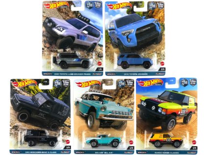 Hot Wheels Premium HW Off Road 2023 Sada 5ks