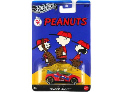 Hot Wheels Silver Series Peanuts 75 Years Super Gnat