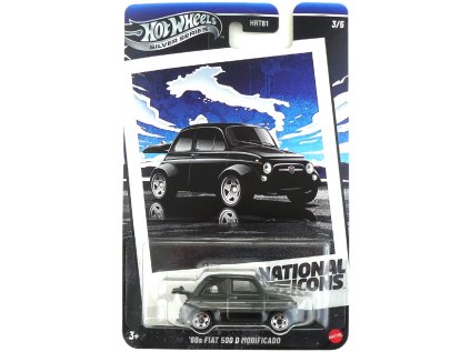 Hot Wheels Silver Series National Icons '60s Fiat 500D Modificado