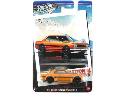 Hot Wheels Silver Series National Icons 1971 Nissan Skyline HT 2000 GT-R