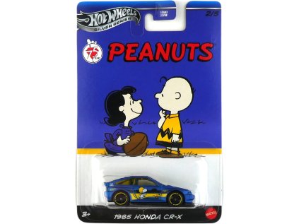 Hot Wheels Silver Series Peanuts 75 Years 1985 Honda CR-X