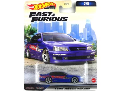 Hot Wheels Premium Fast & Furious 1999 Nissan Maxima