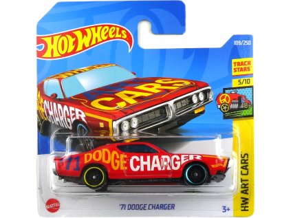 Hot Wheels '71 Dodge Charger Red