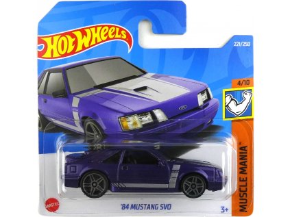 Hot Wheels '84 Mustang SVO