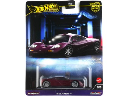 Hot Wheels Premium Exotic Envy McLaren F1