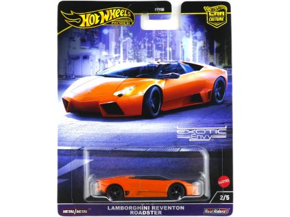 Hot Wheels Premium Exotic Envy Lamborghini Reventón Roadster