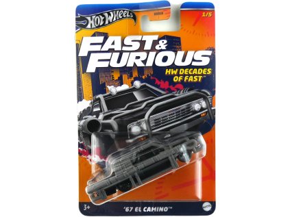 Hot Wheels Fast & Furious HW Decades of Fast '67 El Camino
