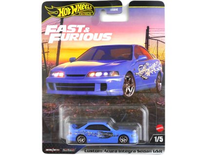 Hot Wheels Premium Fast & Furious Custom Acura Integra Sedan GSR