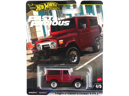 Hot Wheels Premium Fast & Furious Toyota Land Cruiser FJ43
