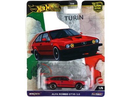 Hot Wheels Premium World Tour Alfa Romeo GTV6 3.0
