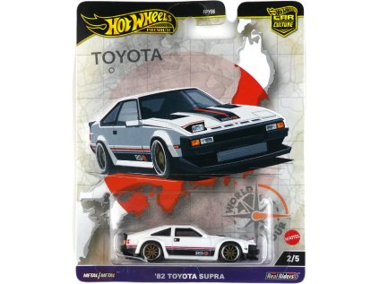 Hot Wheels Premium World Tour '82 Toyota Supra