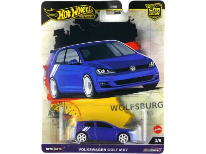 Hot Wheels Premium World Tour Volkswagen Golf Mk7