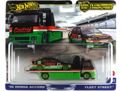 Hot Wheels Premium Team Transport #65 - '96 Honda Accord / Fleet Street
