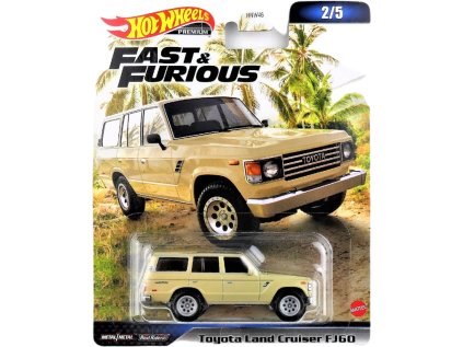 Hot Wheels Premium Fast & Furious Toyota Land Cruiser FJ60