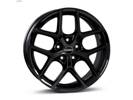 Hliníkové disky Borbet Y 17″ 7.5″ 66,6 ET37 cierny leskly