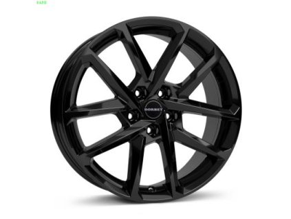 Hliníkové disky Borbet N 18″ 8″ 72,6 ET50 cierny leskly