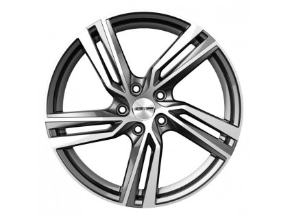 Hliníkové disky GMP Italia ARCAN 17″ 7.5″ 5x114.3 67.1 ET45 grafitové