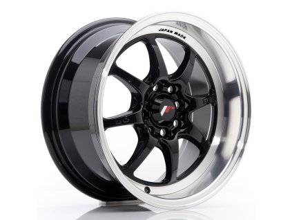JR Wheels TF2 15x7,5 ET30 4x100/114 Gloss Black