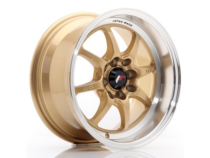 JR Wheels TF2 15x7,5 ET30 4x100/114 Gold
