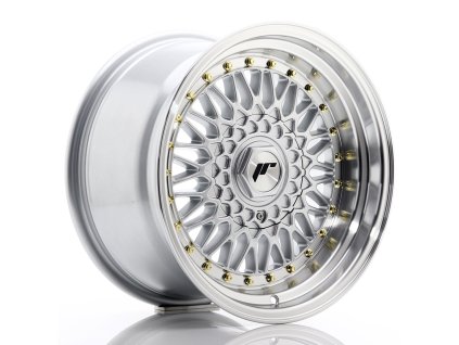 JR Wheels JR9 16x9 ET20 4x100/108 Silver w/Machined Lip