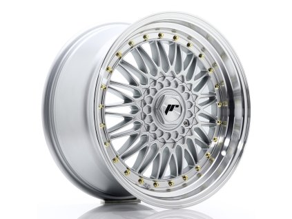 JR Wheels JR9 18x9 ET40 5x112/114 Silver w/Machined Lip