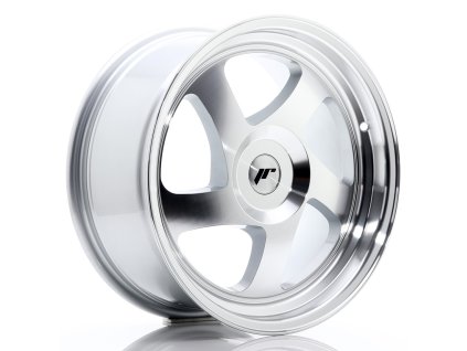 JR Wheels JR15 17x8 ET35 Blank Silver Machined