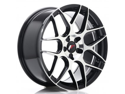 JR Wheels JR18 18x8,5 ET35-45 5H Blank Black Machined