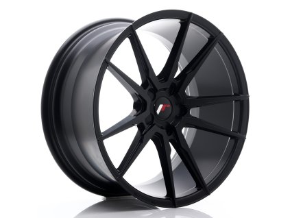 JR Wheels JR21 20x10 ET20-40 5H BLANK Matt Black