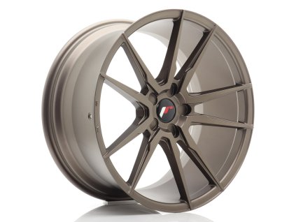 JR Wheels JR21 20x10 ET20-40 5H BLANK Matt Bronze