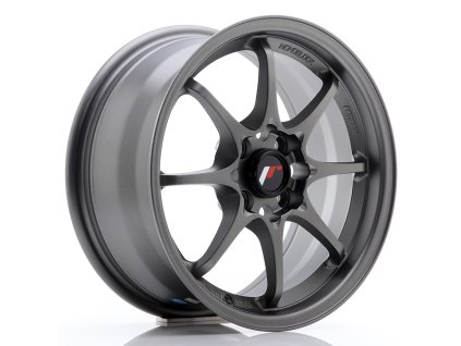 JR Wheels JR5 15x7 ET35 4x100 Matt Gun Metal