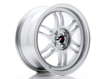 JR Wheels JR7 15x7 ET38 4x100 Silver