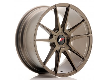 JR Wheels JR21 18x8,5 ET20-40 Blank Matt Bronze
